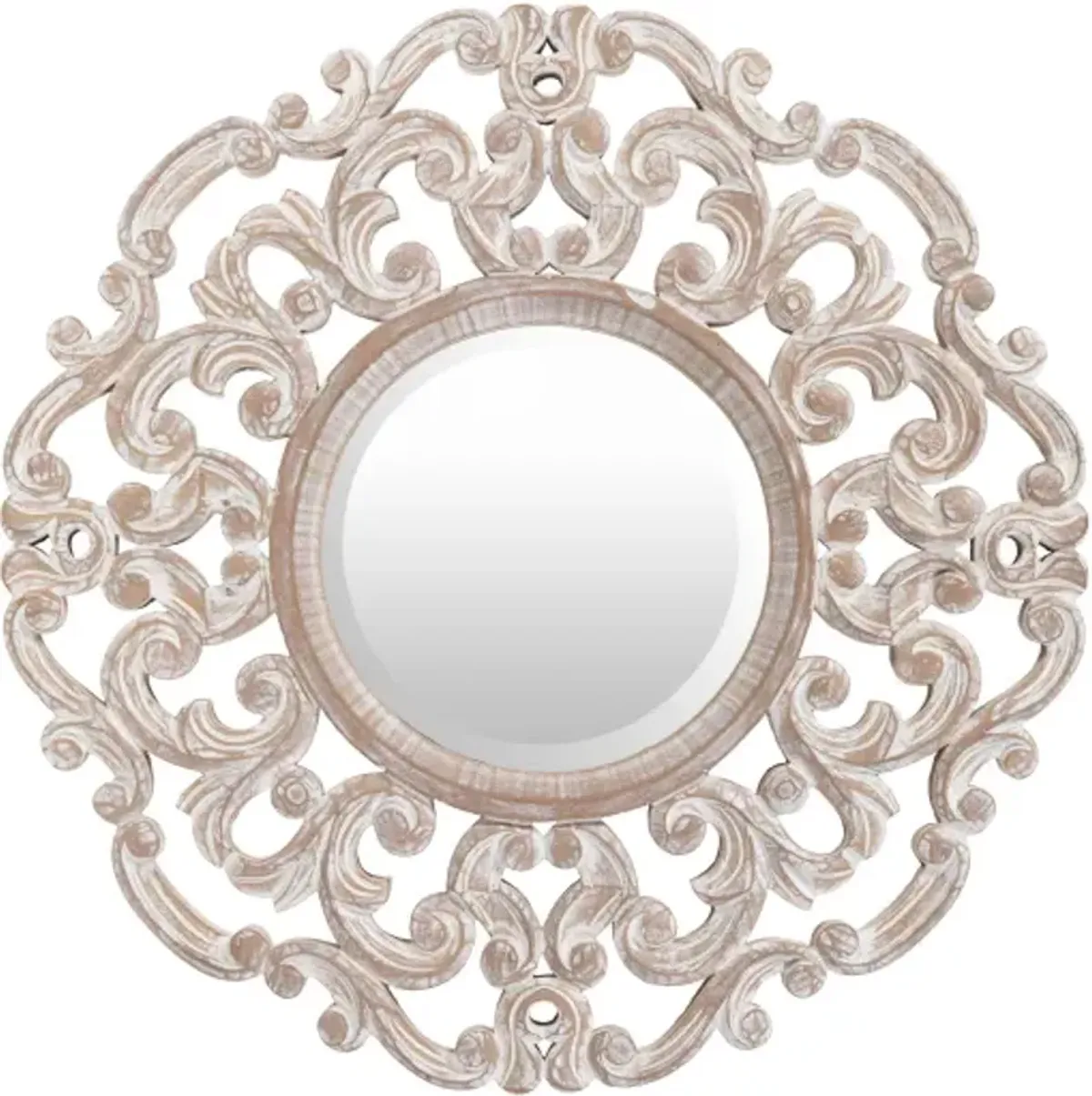 Urvashi 24"H x 24"W Mirror