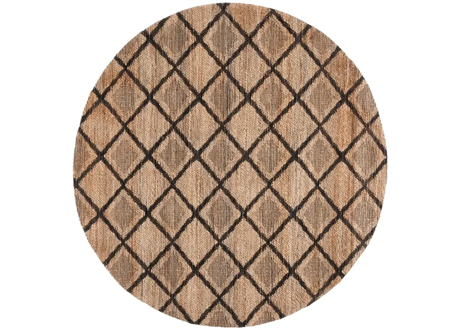 NATURAL FIBER 657 NATURAL  7' x 7' Round Round Rug