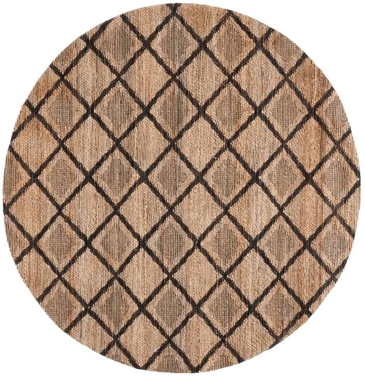 NATURAL FIBER 657 NATURAL  7' x 7' Round Round Rug