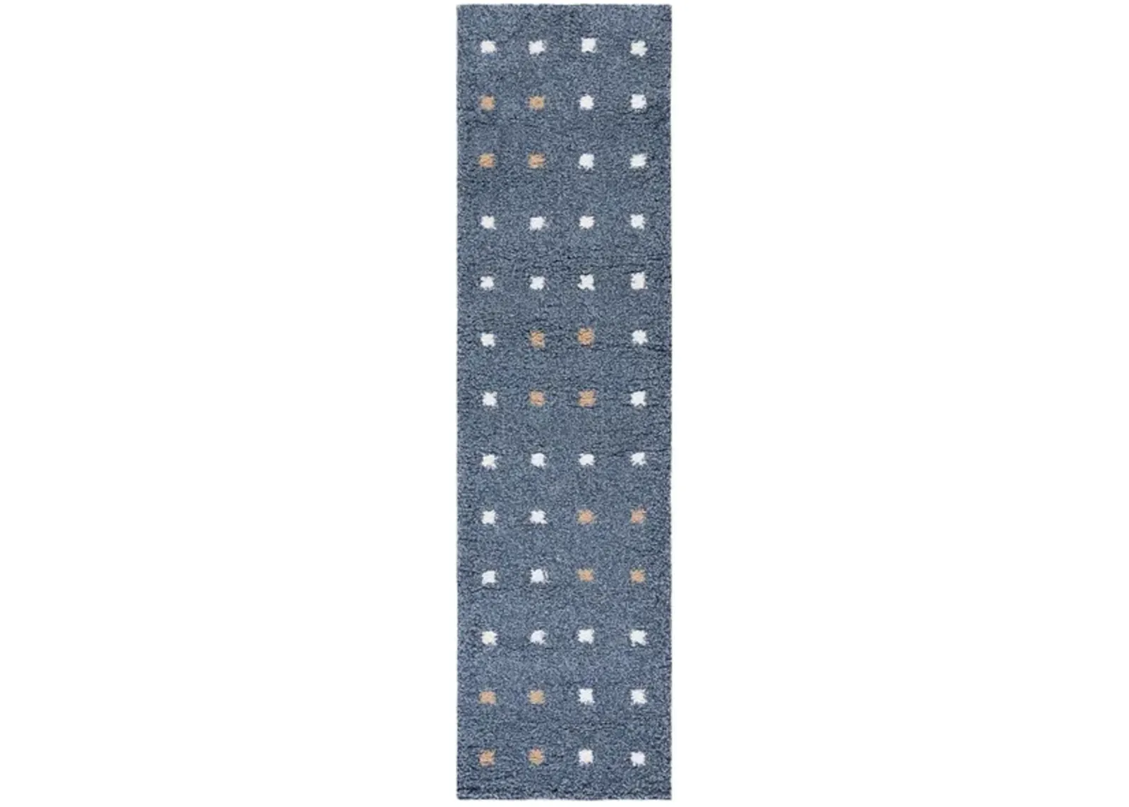 CALICO SHAG 102 2'-2' X 8' Runner Rug