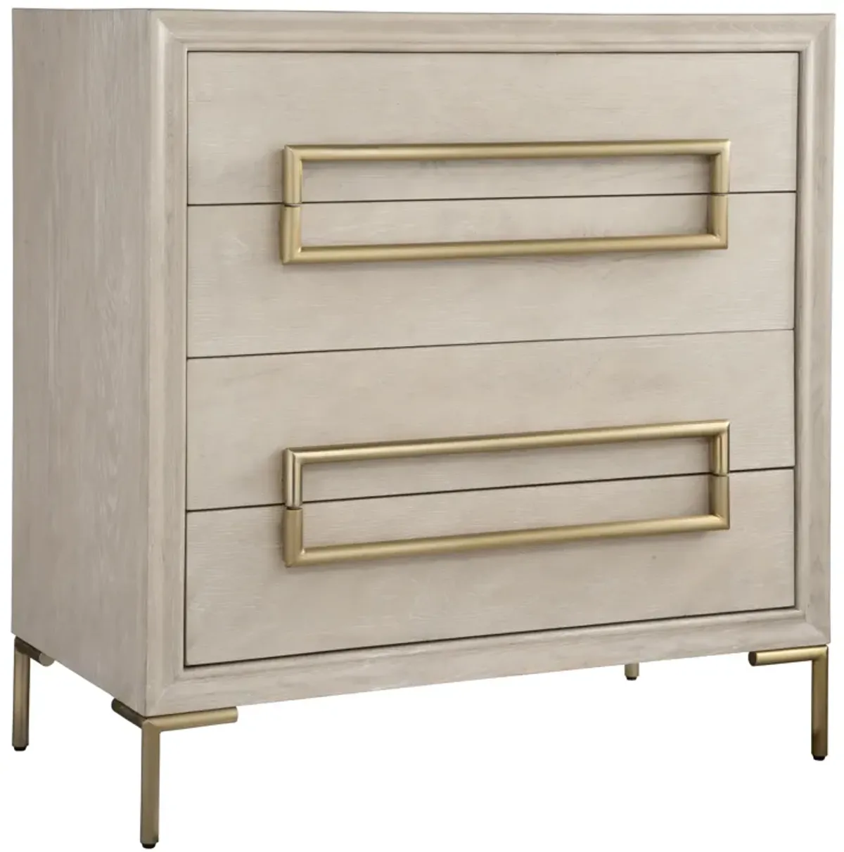 Alessia Light Oak Accent Chest