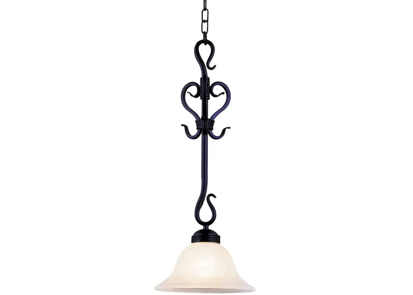 Buckingham 10" Wide 1-Light Mini Pendant - Matte Black