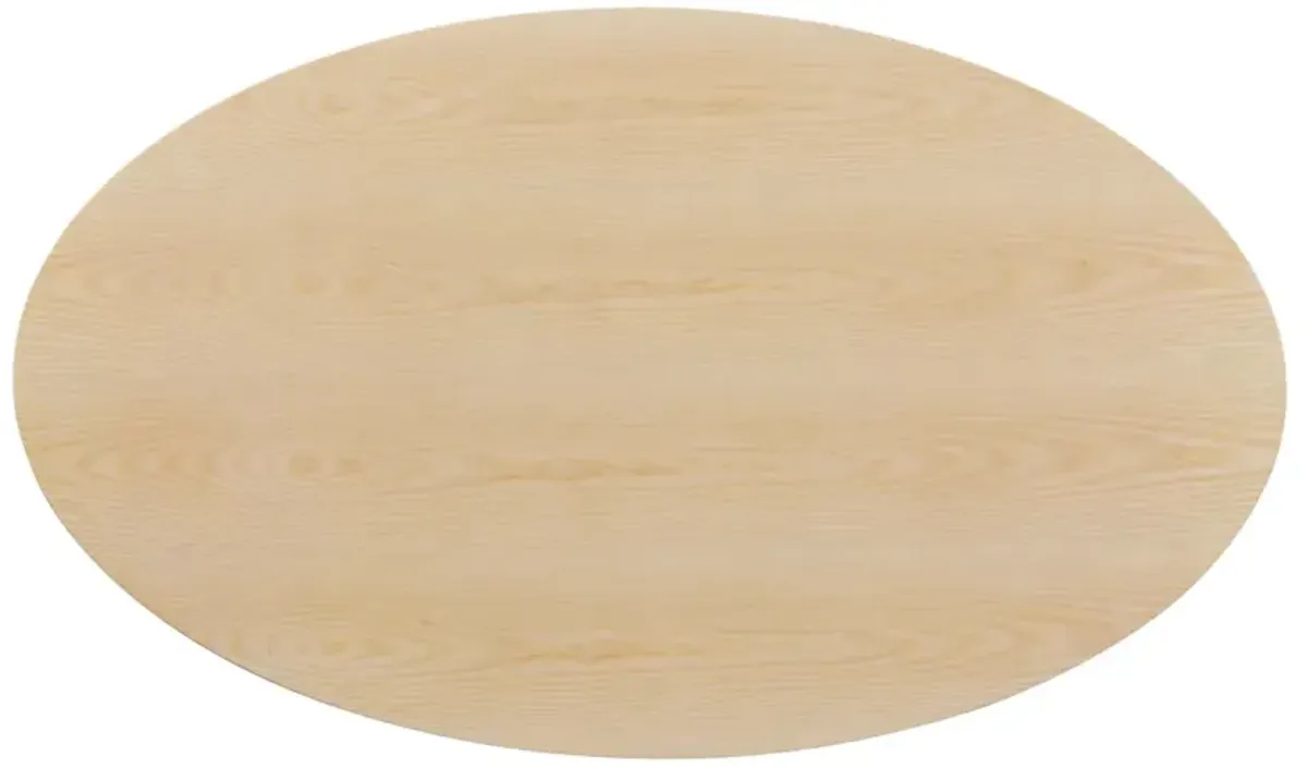 Lippa 60" Oval Wood Dining Table