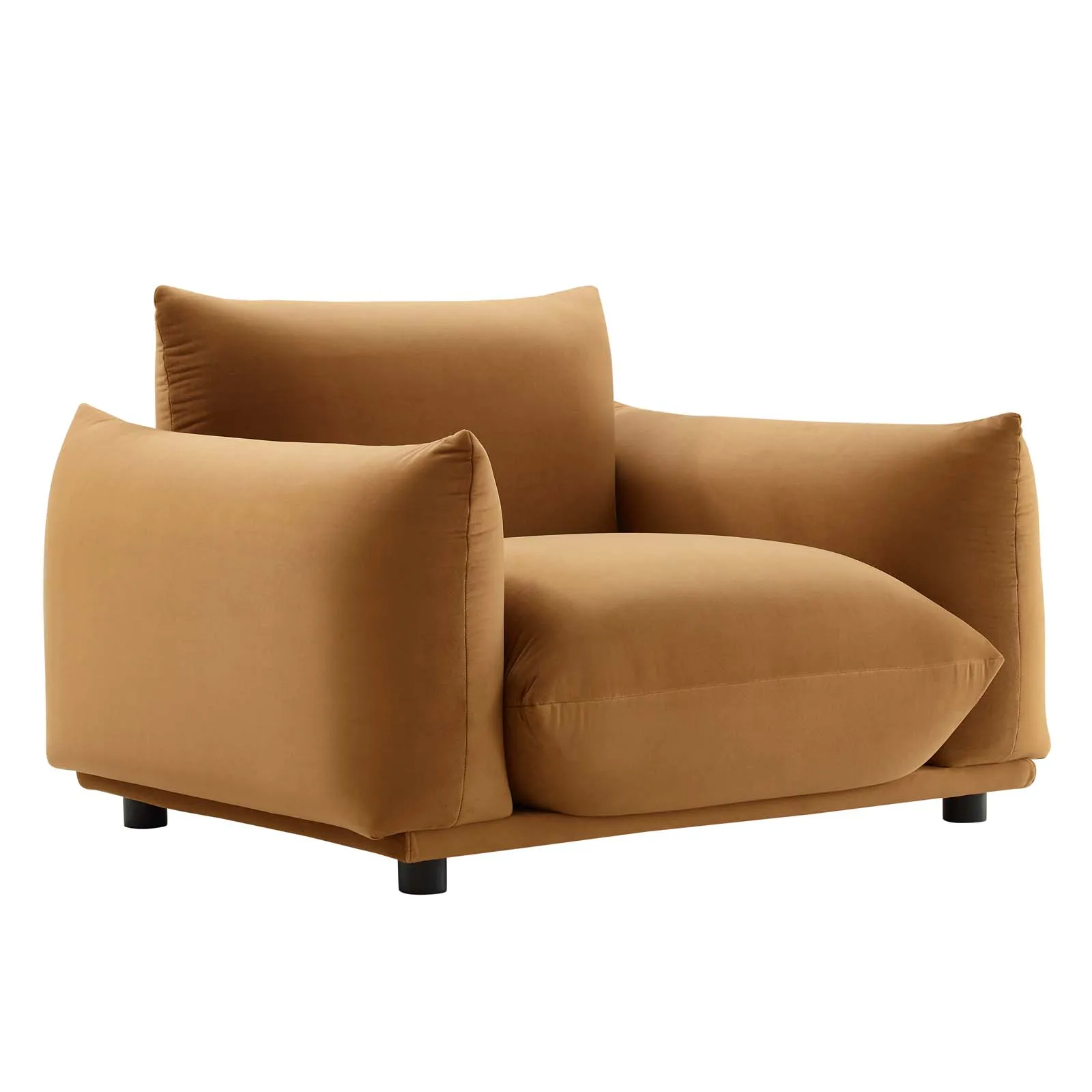 Copious Performance Velvet Armchair