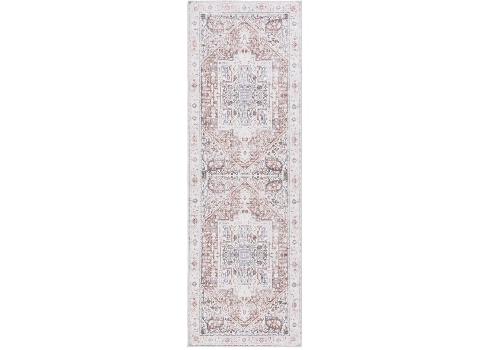 ARIZONA 109 Brown 2'-6' X 8' Runner Rug