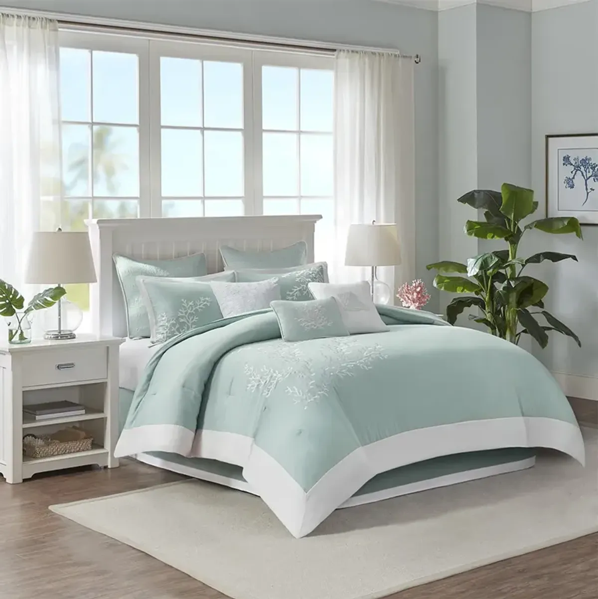 Harbor House Coastline Aqua Comforter Set