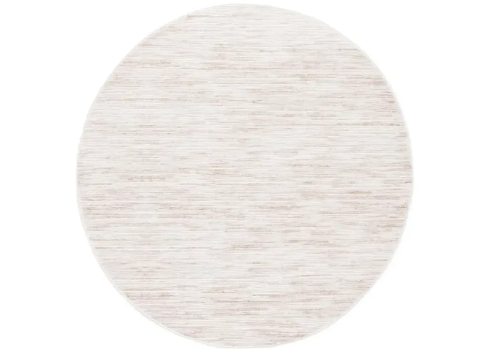 WHISPER 584 Beige 6'-7' X 6'-7' Round Round Rug