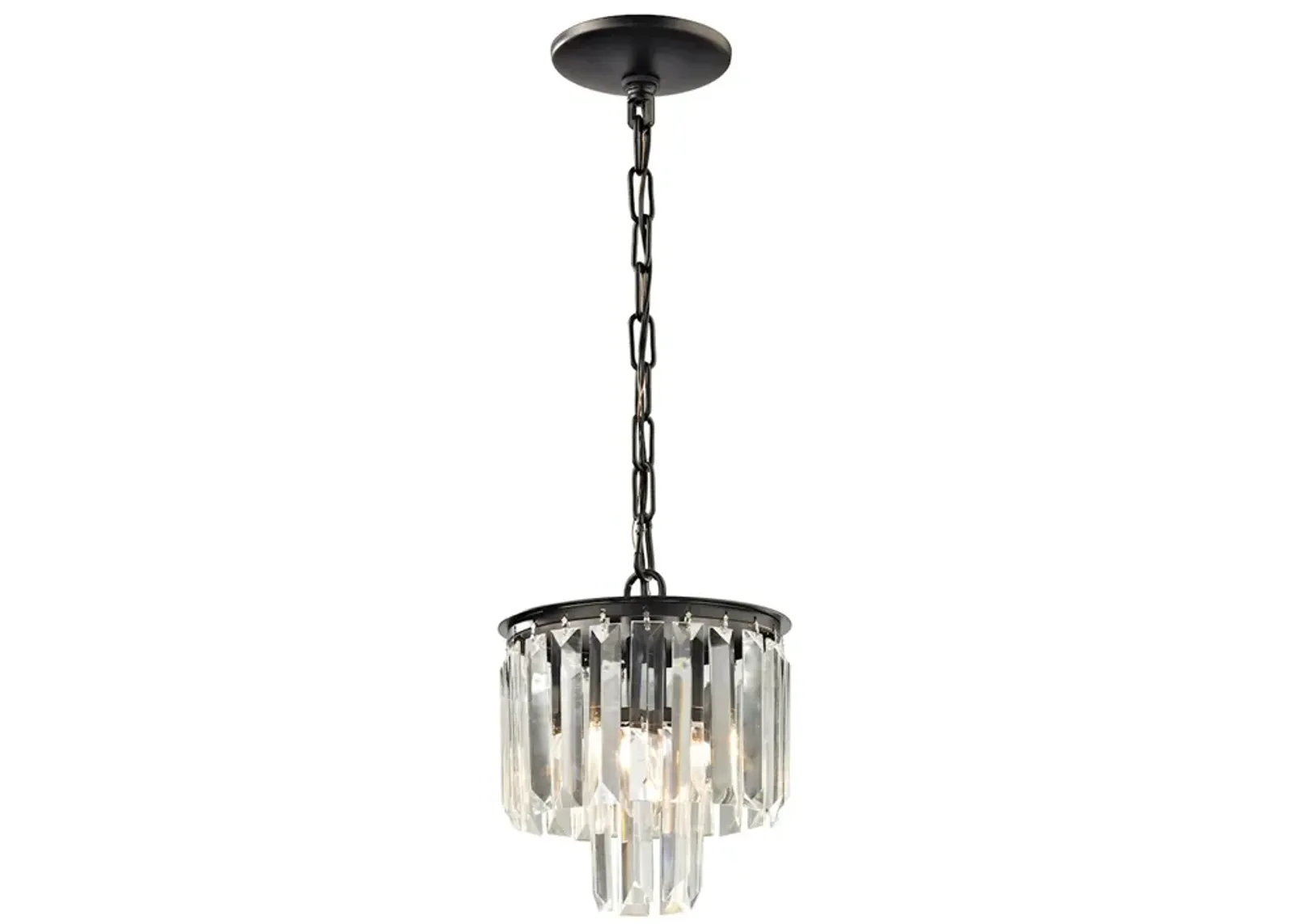 Palacial 8" Wide 1-Light Mini Pendant - Oil Rubbed Bronze