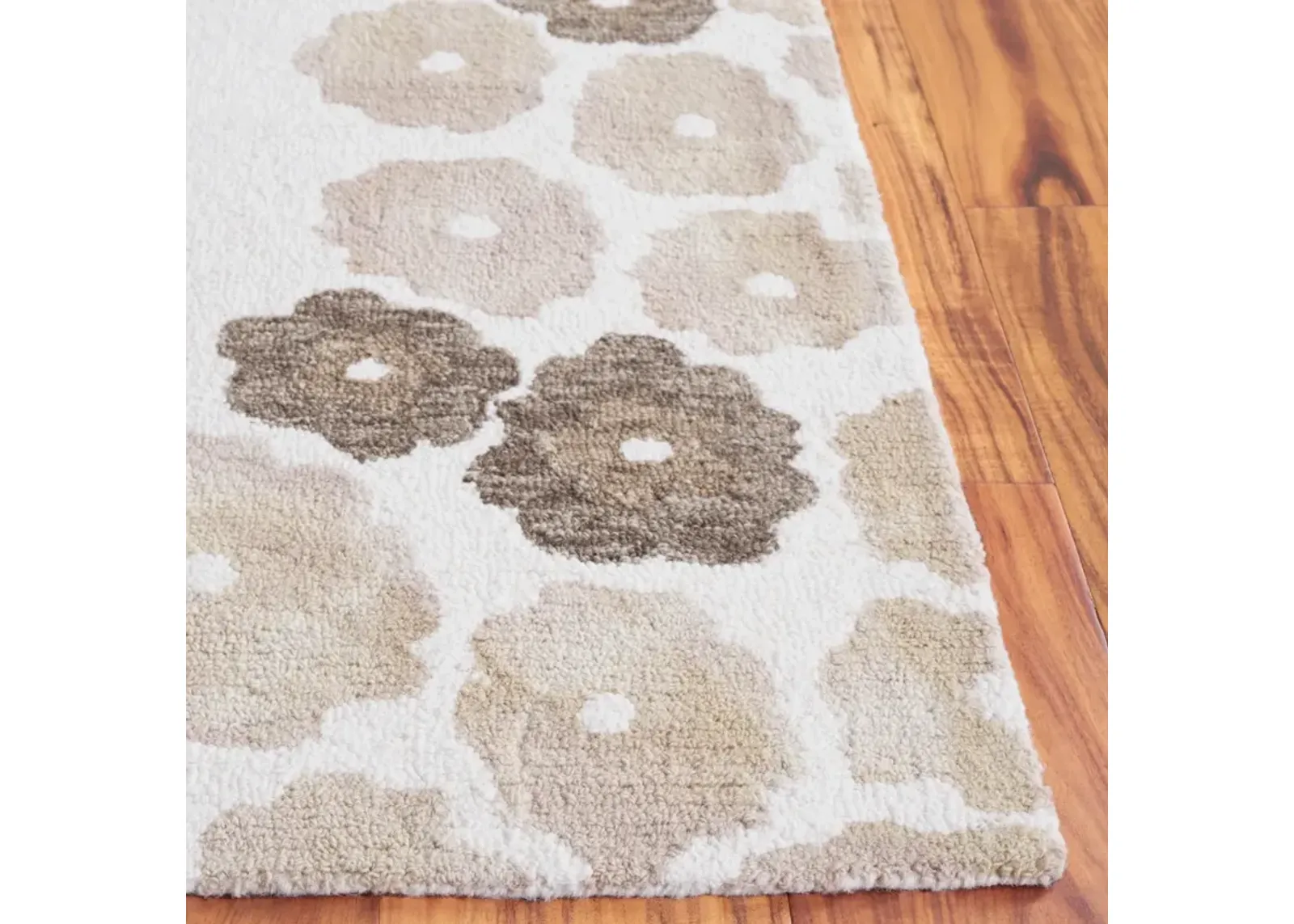 JARDIN 101 BEIGE  2'-3' x 8' Runner Rug