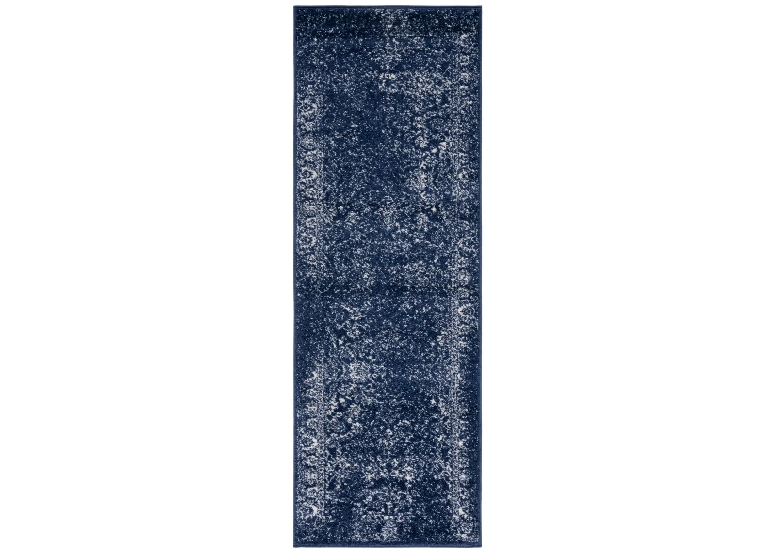 ADIRONDACK 109 NAVY  2'-6' x 20' Runner Rug