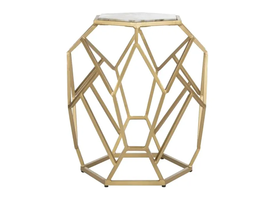 AVA GEOMETRIC ACCENT TABLE