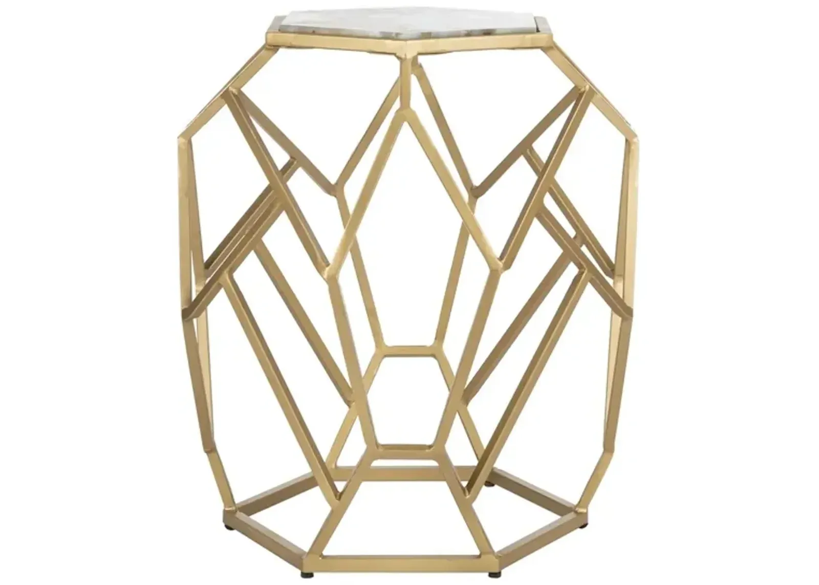 AVA GEOMETRIC ACCENT TABLE