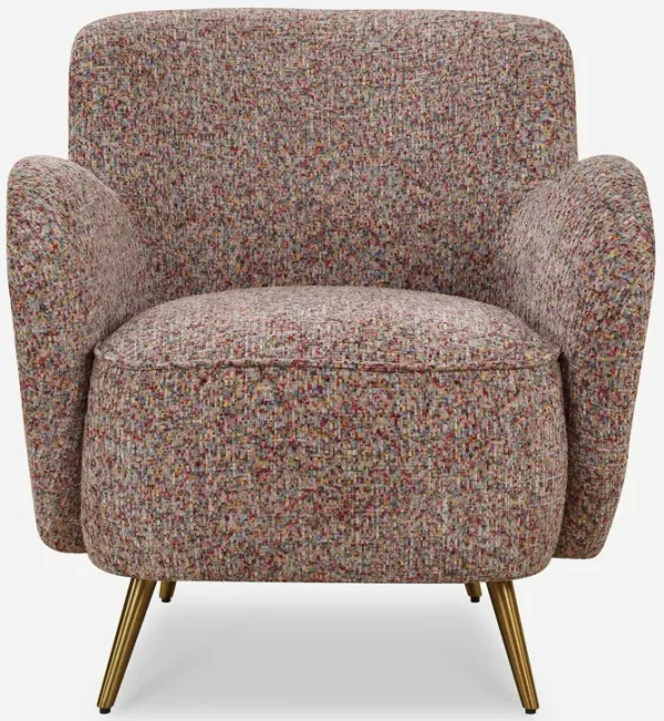 Gemstone Confetti Toned Accent Chair