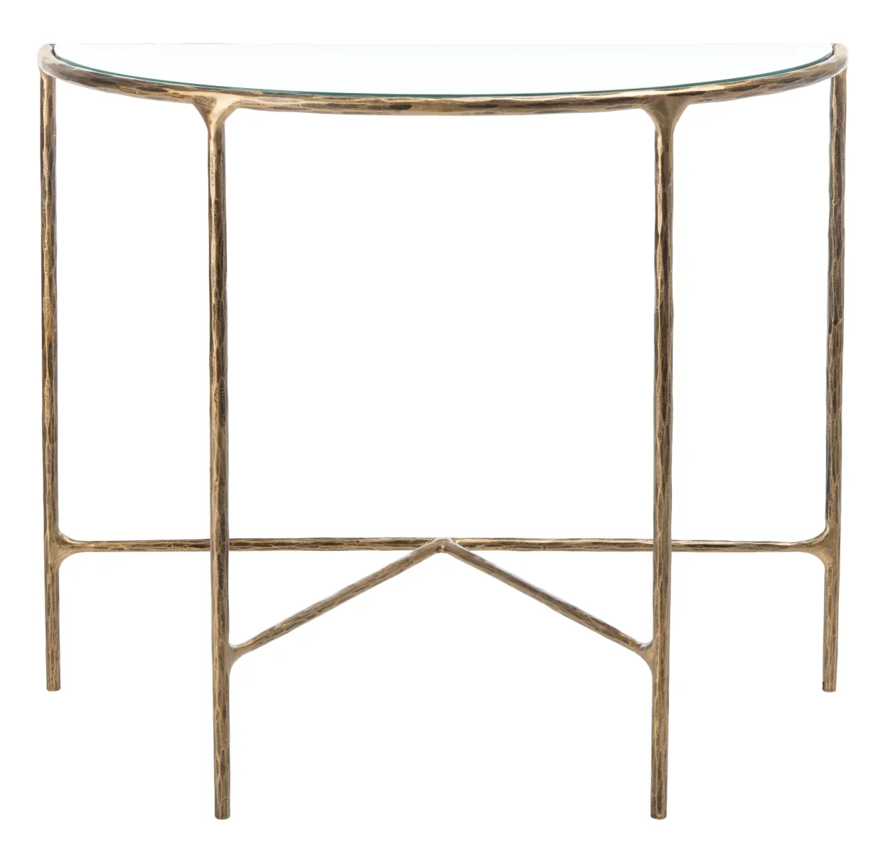 Jessa Forged Metal Console Table