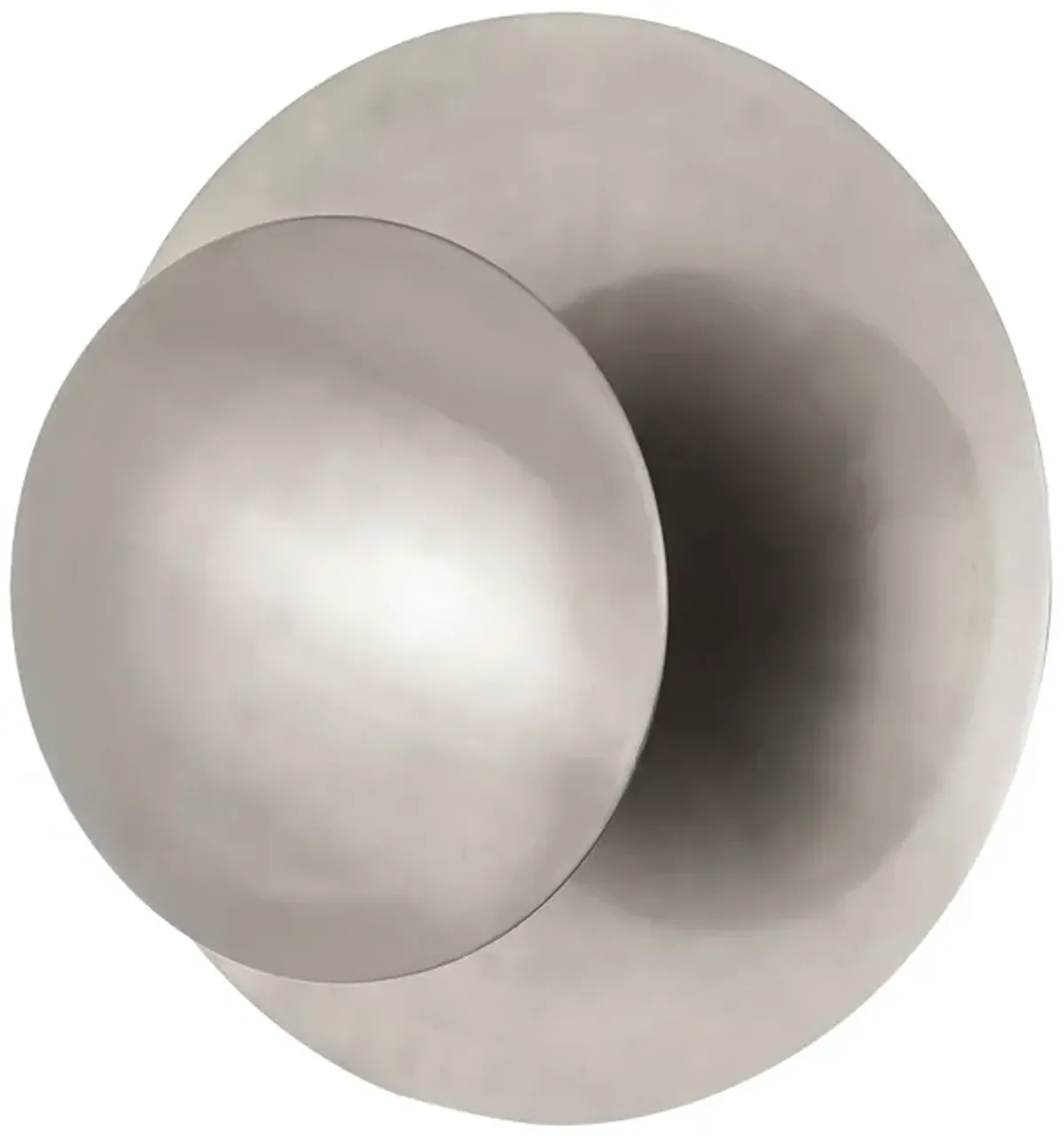 Lorens 12.5" High 1-Light Sconce - Polished Nickel