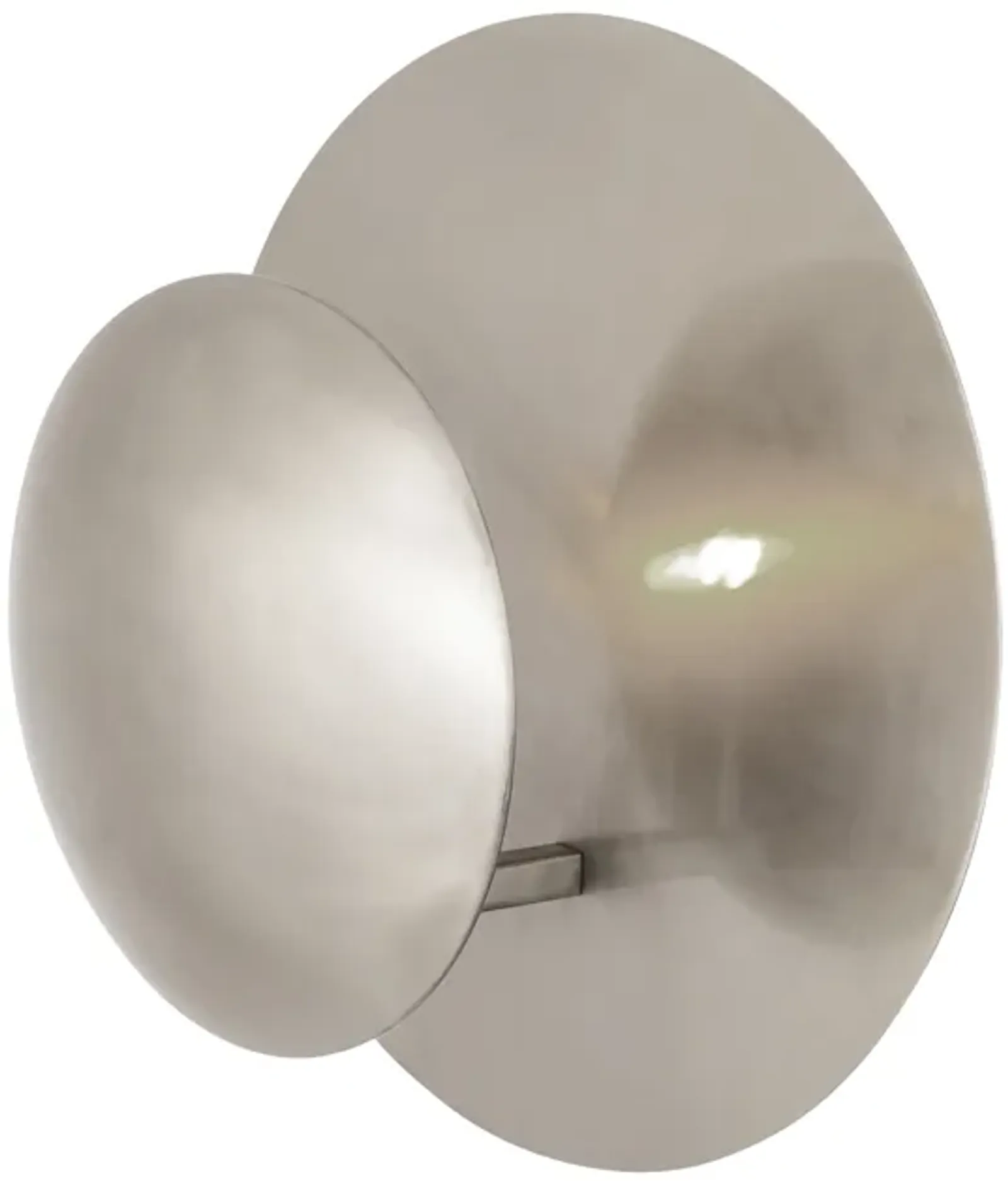 Lorens 12.5" High 1-Light Sconce - Polished Nickel