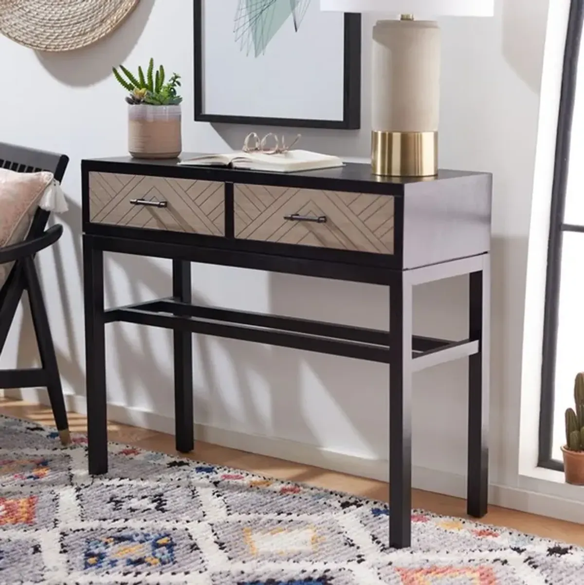 AJANA 2 DRAWER CONSOLE