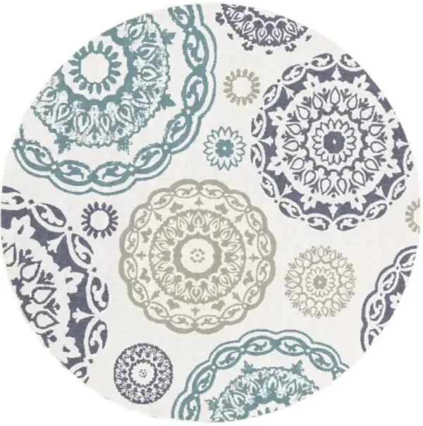 Alfresco 7'3" Round Rug