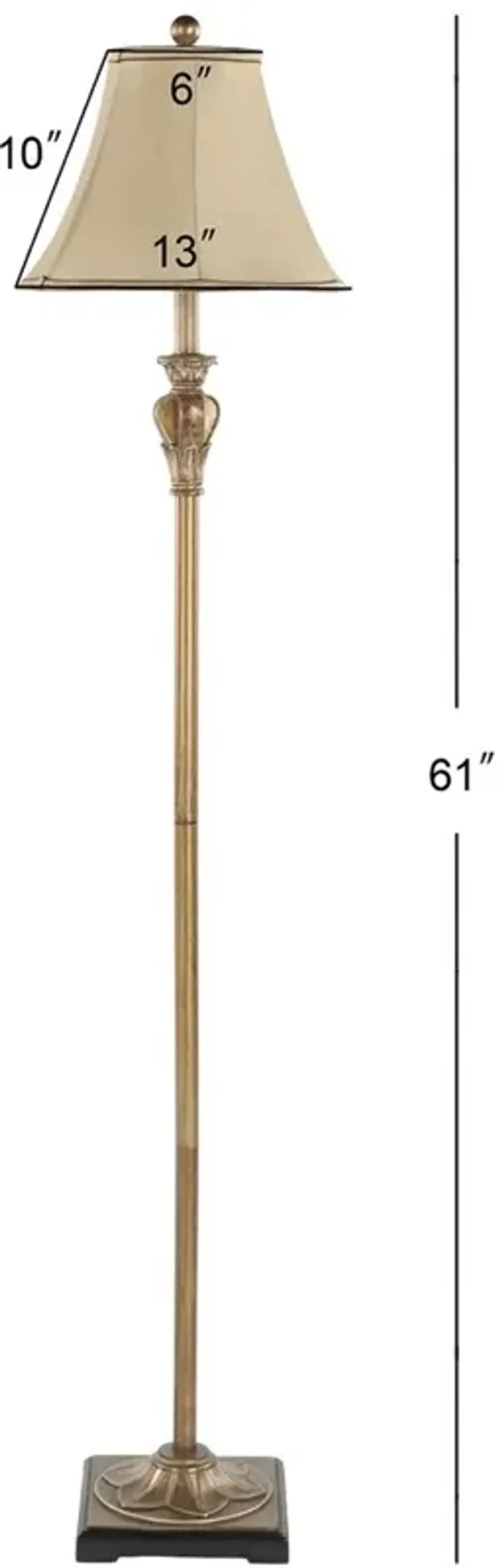 Paola 61-Inch H Floor Lamp