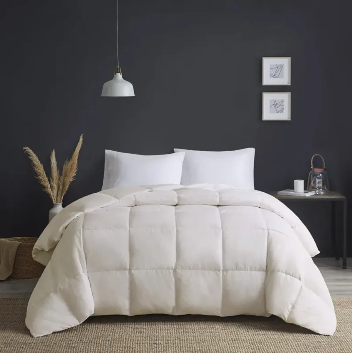 Heavy Warmth Goose Feather and Down Oversize Comforter