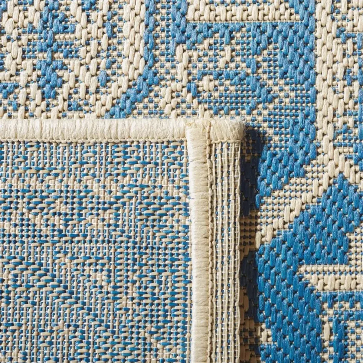 BEACH HOUSE 138 Blue 6'-7' X 9'-2' Medium Rectangle Rug