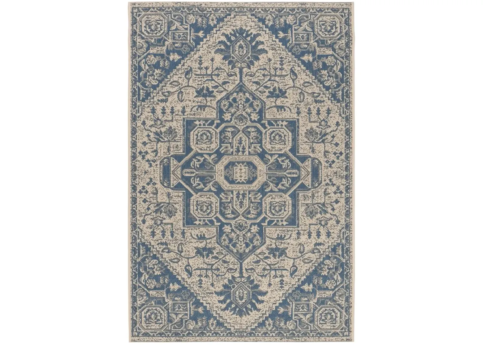 BEACH HOUSE 138 Blue 6'-7' X 9'-2' Medium Rectangle Rug