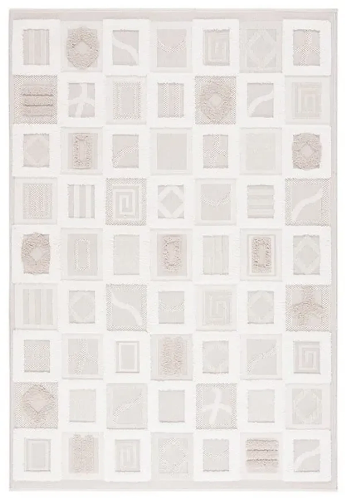 TRENDS 108 Beige 9' X 12' Large Rectangle Rug