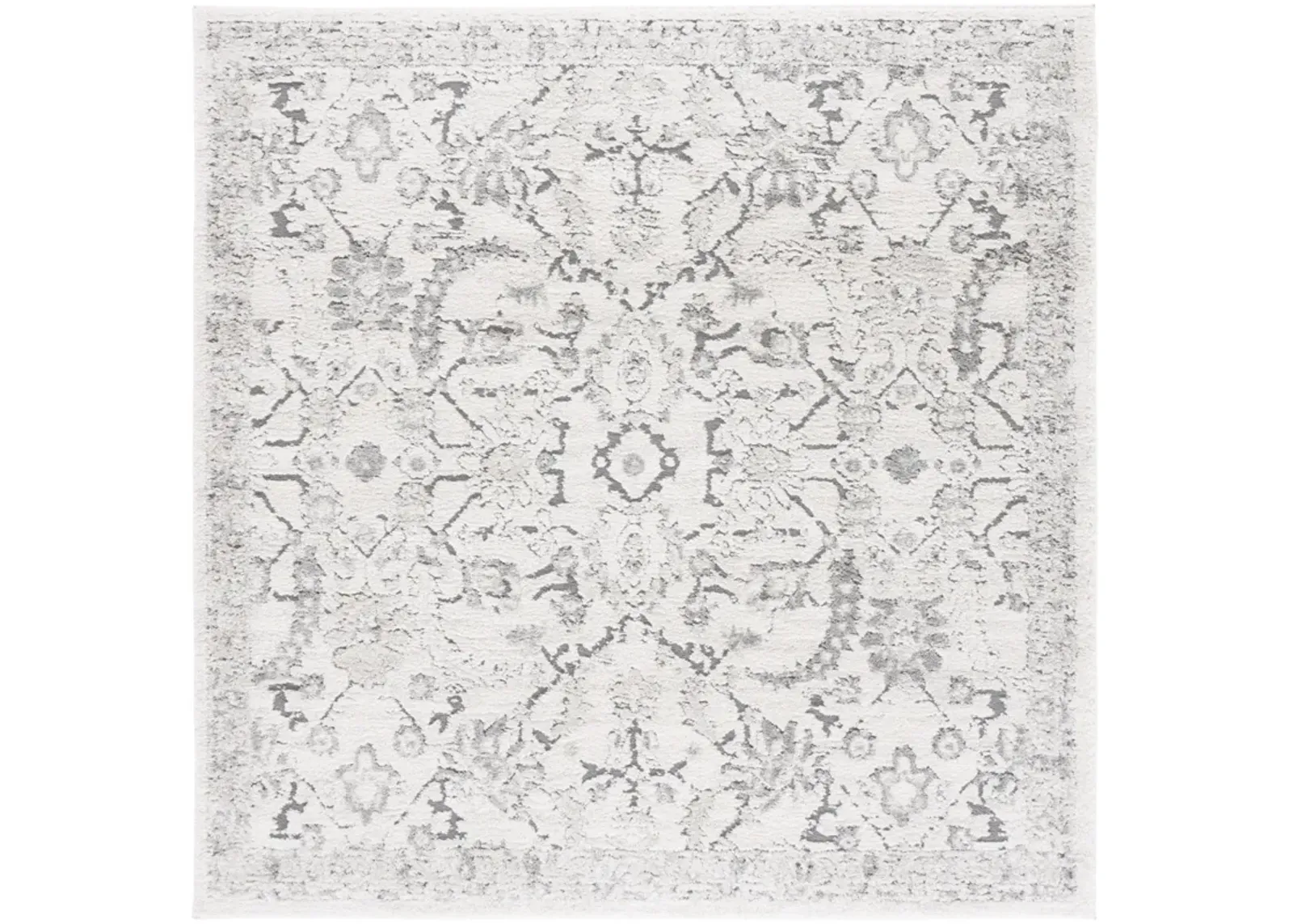 LUNA 109 IVORY  6'-7' x 6'-7' Square Square Rug