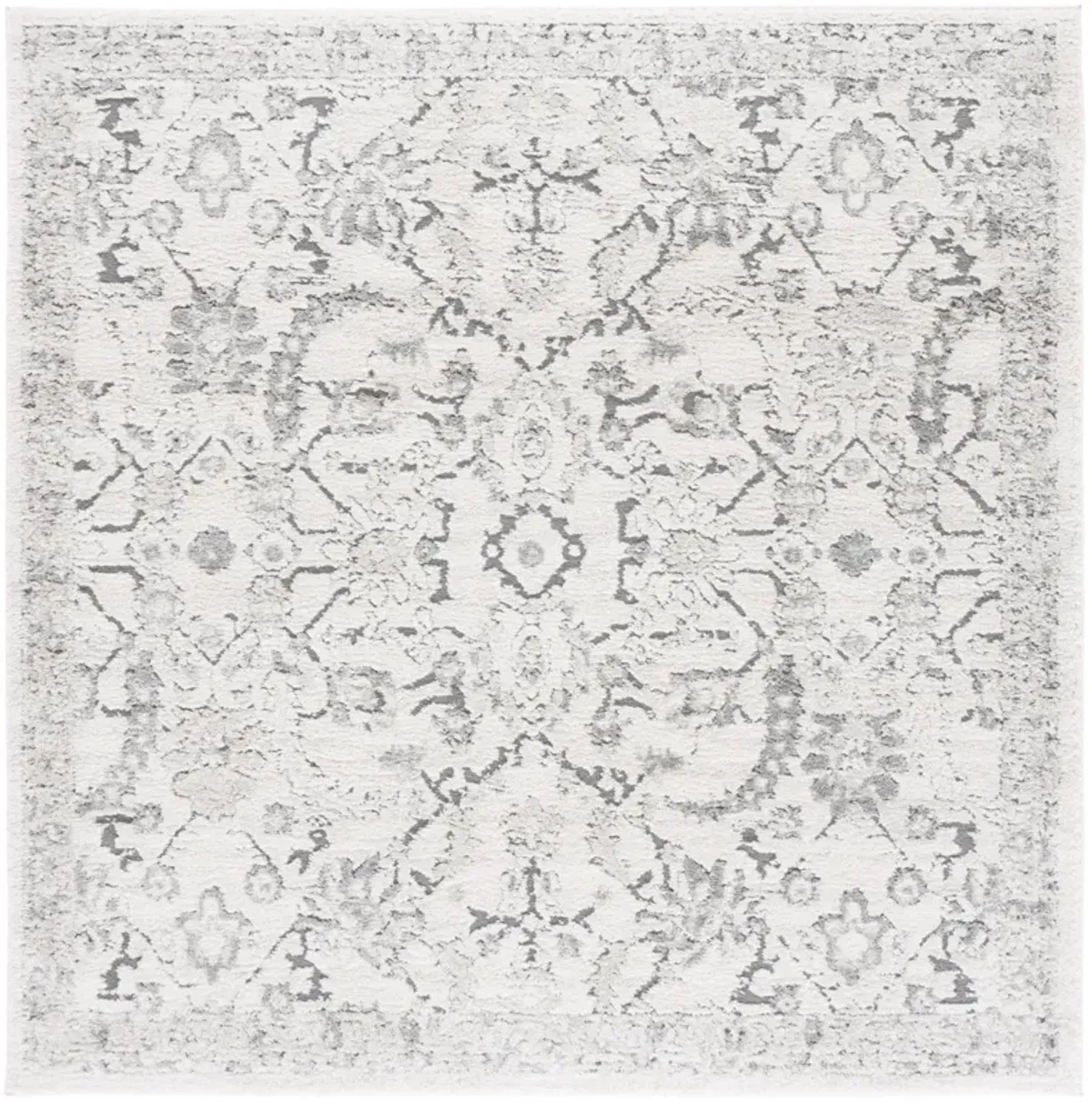 LUNA 109 IVORY  6'-7' x 6'-7' Square Square Rug