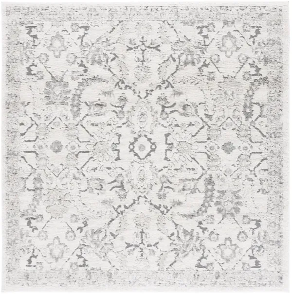 LUNA 109 IVORY  6'-7' x 6'-7' Square Square Rug