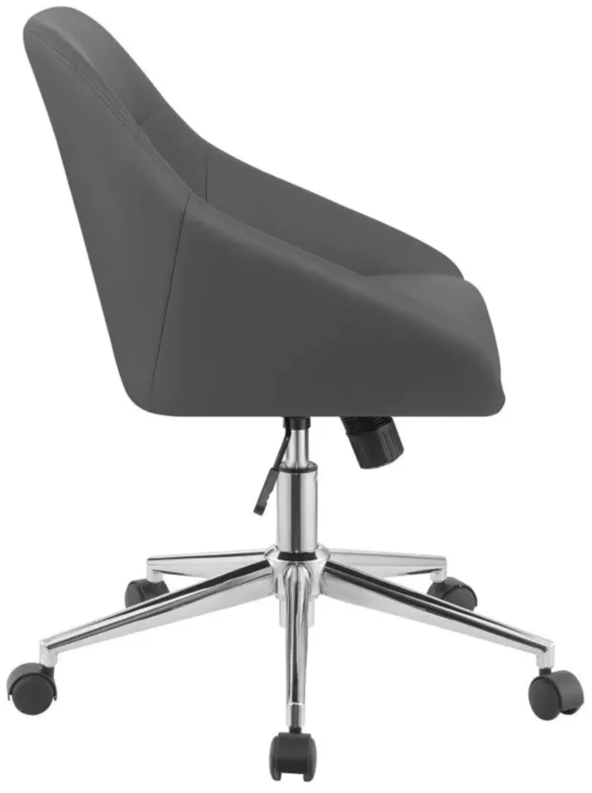 Ahmed Upholstered Office Chair with Casters