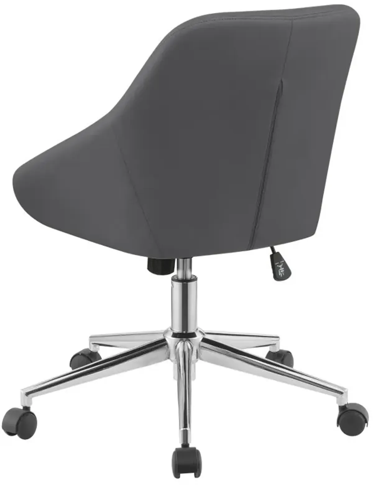 Ahmed Upholstered Office Chair with Casters