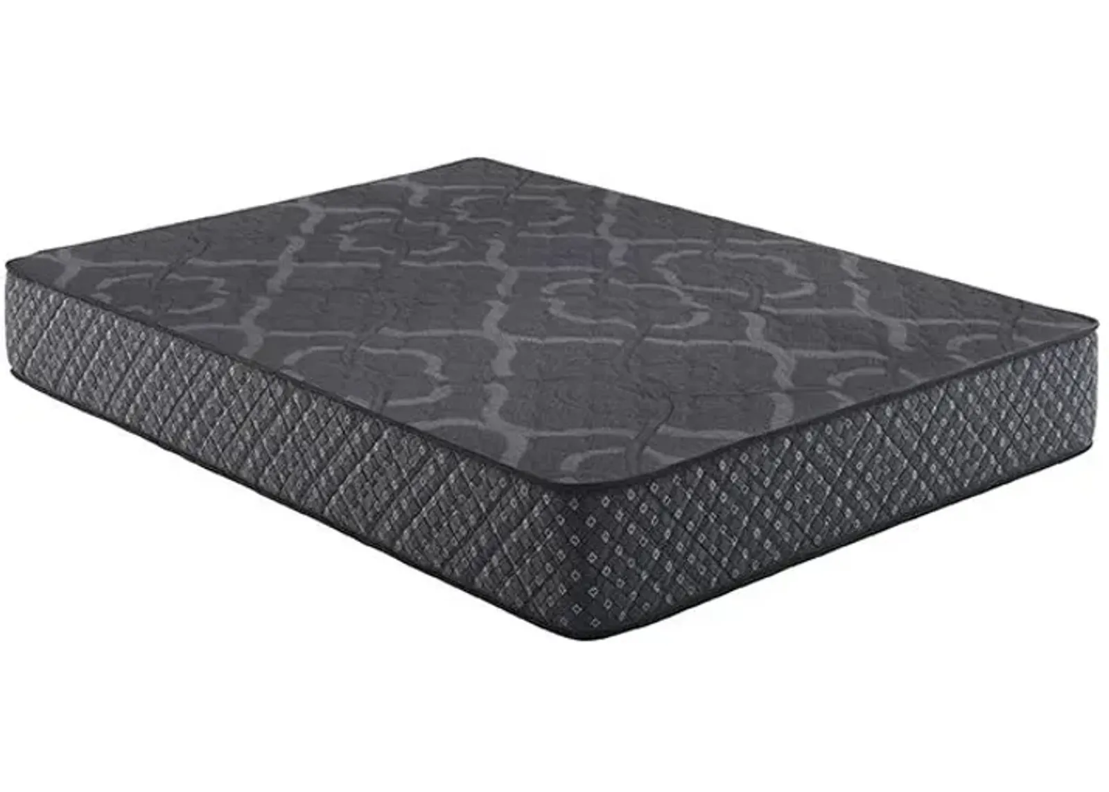 Bellamy 12" Twin XL Mattress Grey and Black