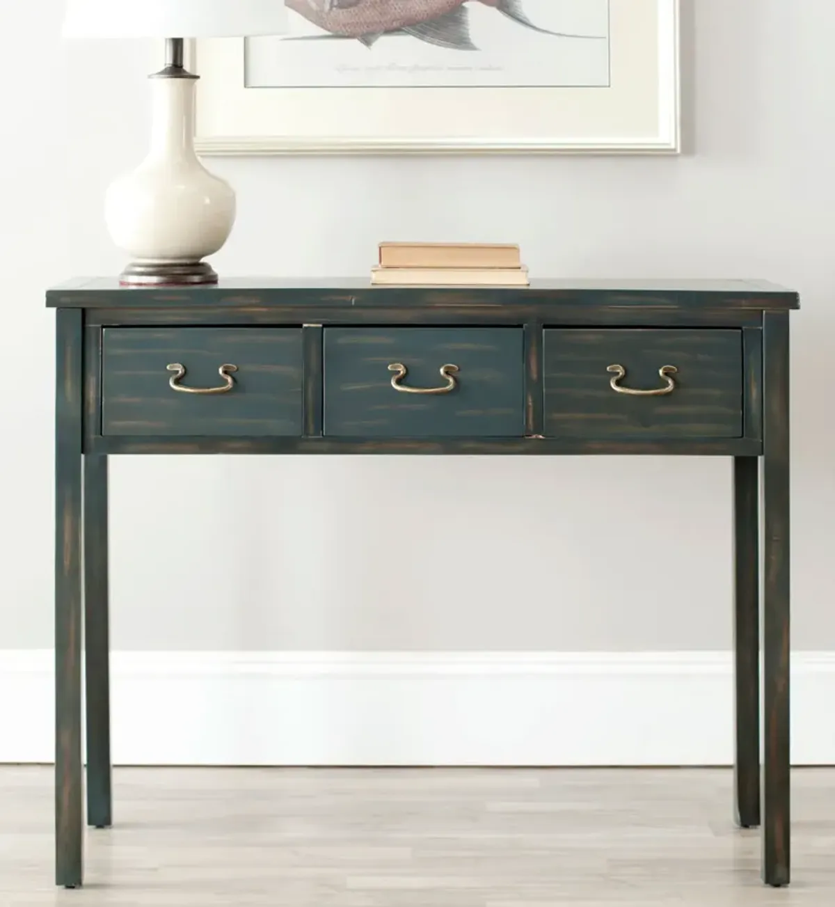 CINDY CONSOLE WITH STORAGE DRAWERS 