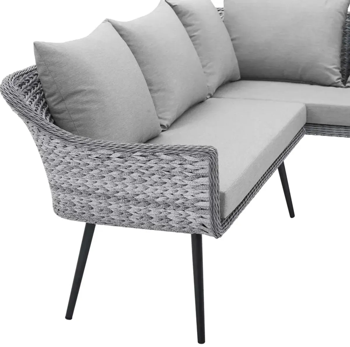 Endeavor Outdoor Rattan Sectional