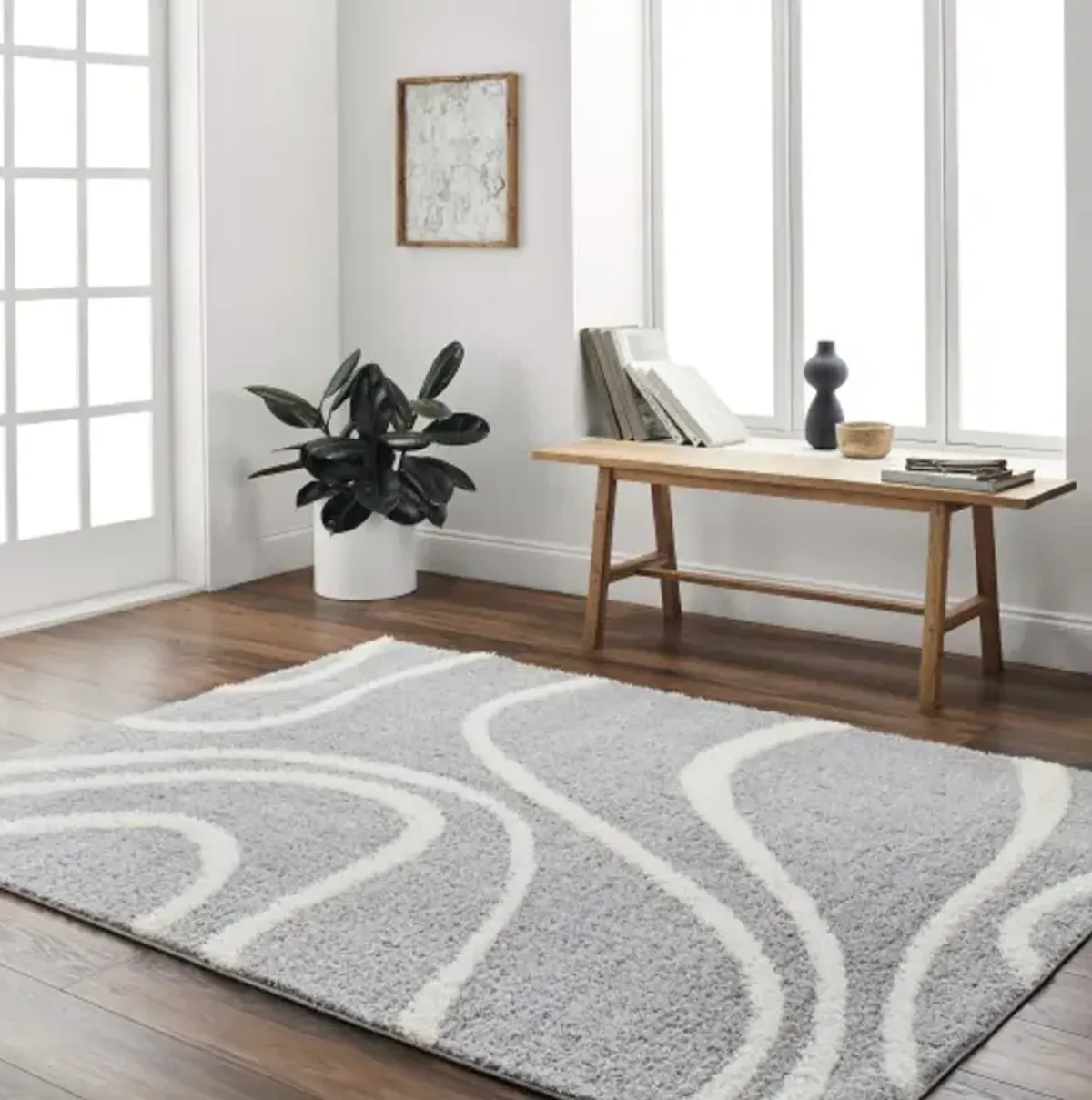 Rodos RDO-2342 7'10" x 10' Machine Woven Rug