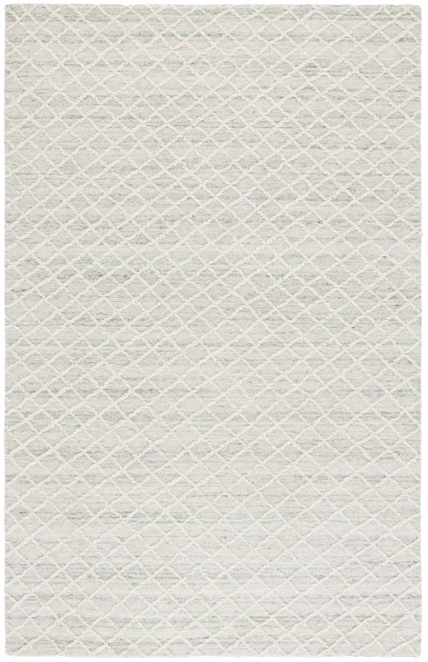 ABSTRACT Hand Tufted 8' x 10' area rug