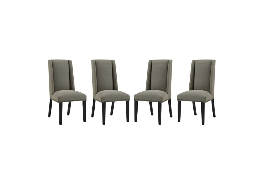 Baron Dining Chair Fabric Set of 4