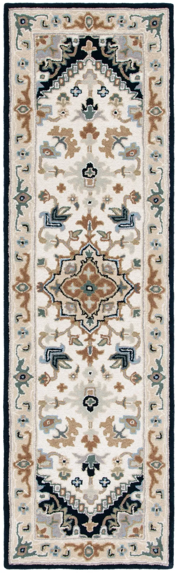 HERITAGE Hand Tufted 2'-3' x 14' runner