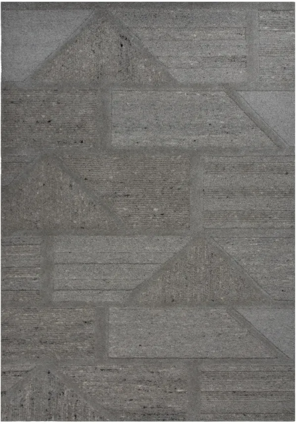 Lofton Hand Tufted Cut and Loop 8' x 10' Rug