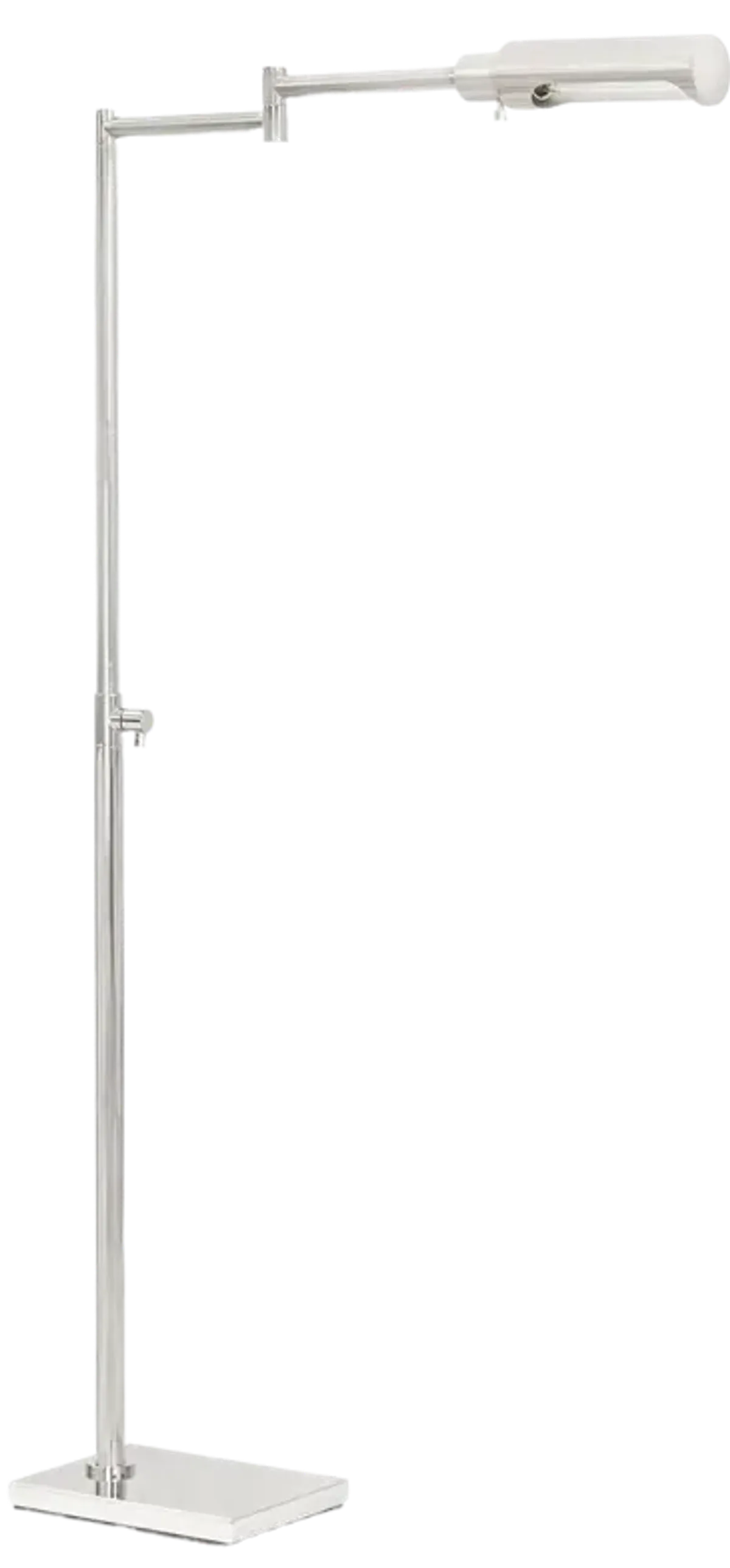 Noble Floor Task Reading Lamp (Polished Nickel)