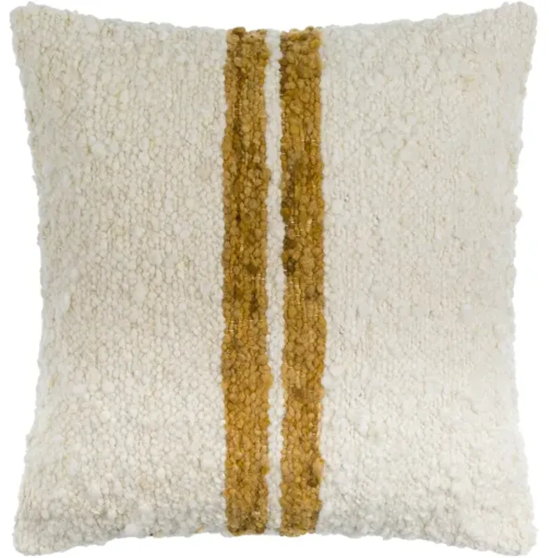 Dagny GNY-002 22"L x 22"W Accent Pillow