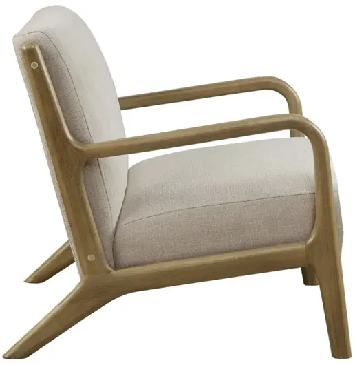 INK+IVY Novak Cream Lounge Chair