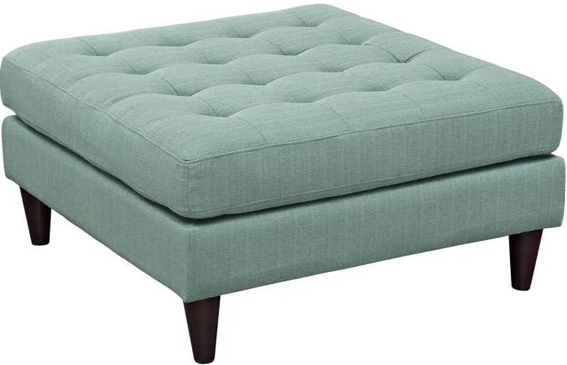 Empress Upholstered Fabric Large Ottoman