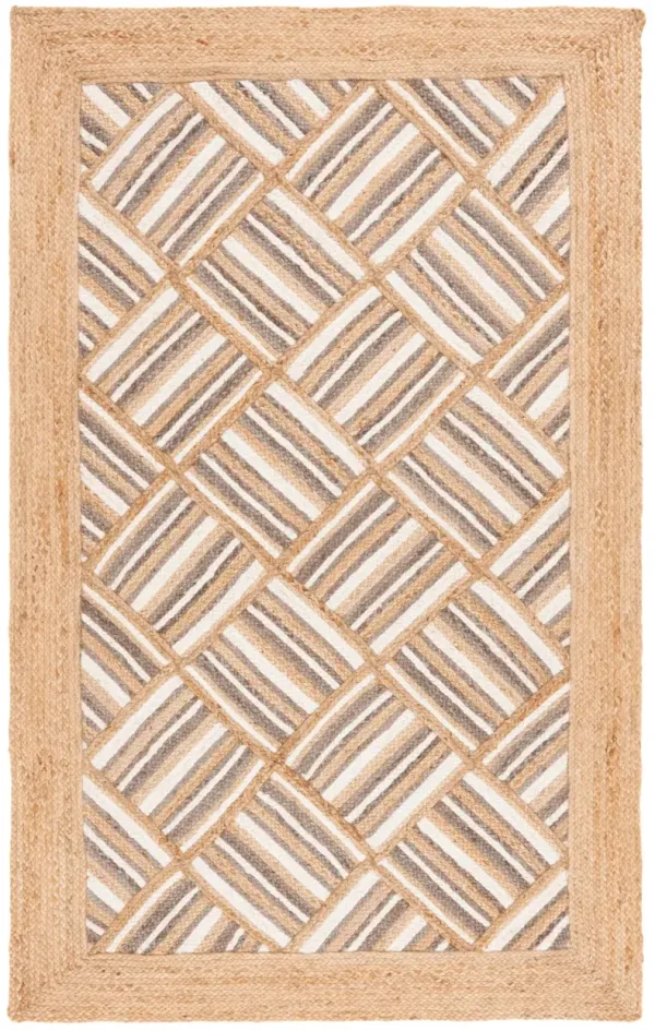 NATURAL FIBER 897 NATURAL  4' x 6' Small Rectangle Rug