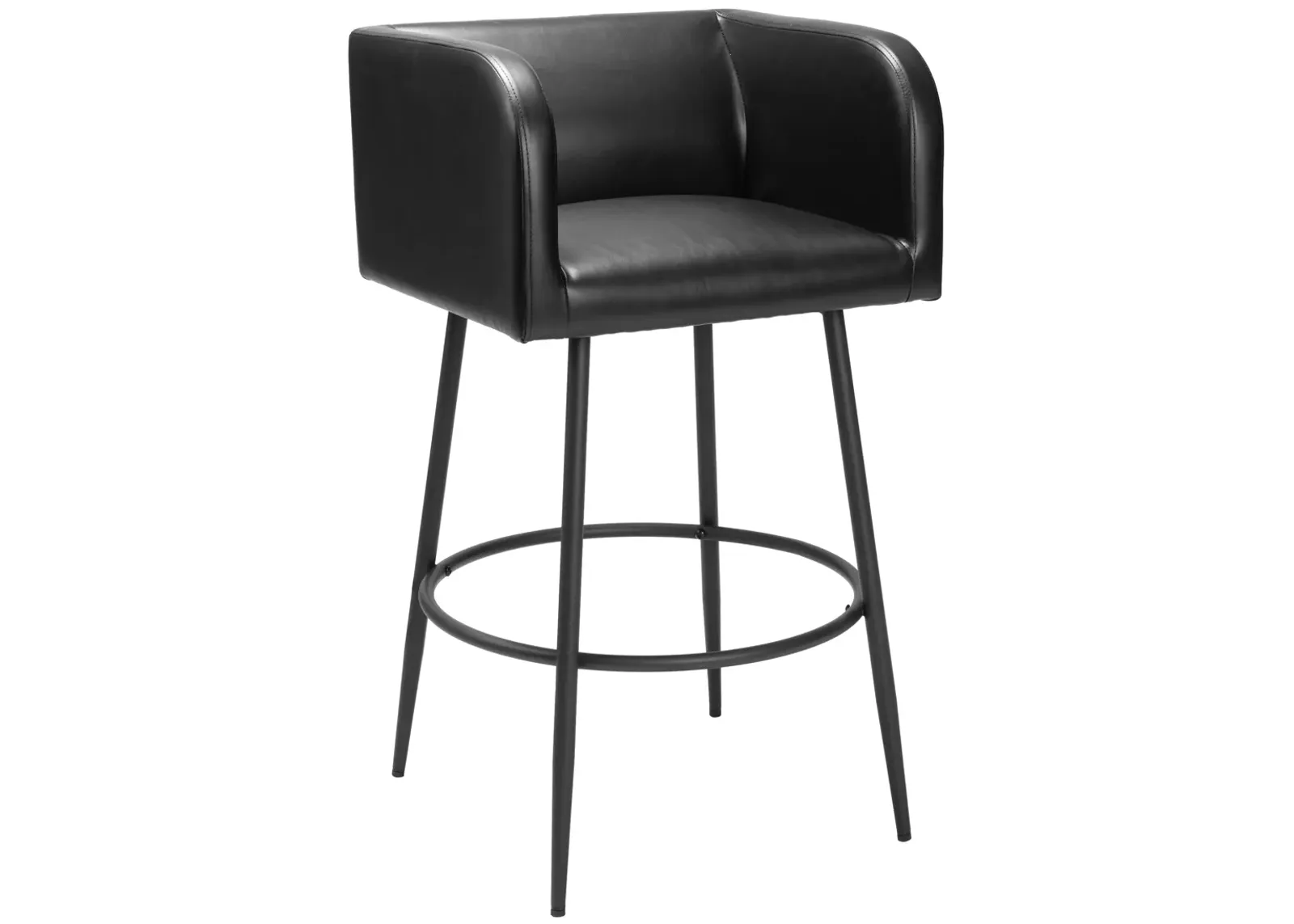 Horbat Barstool (Set of 2) Black