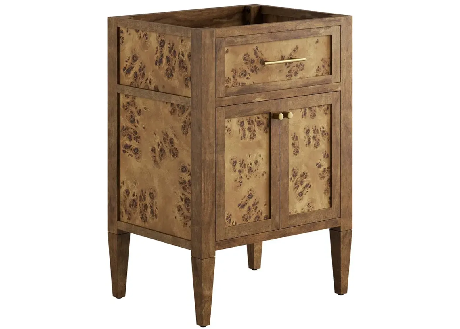 Elysian 24" Wood Bathroom Vanity Cabinet (Sink Basin Not Included)