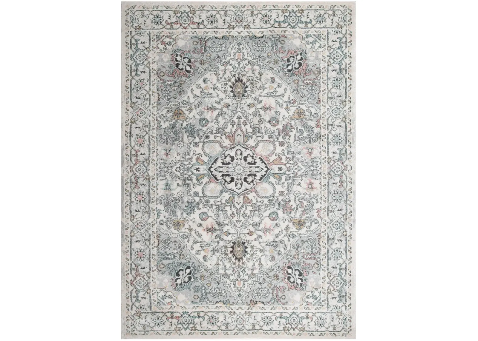 Odyssey Ivory  Polypropylene 8' x 10' Rectangle Rug