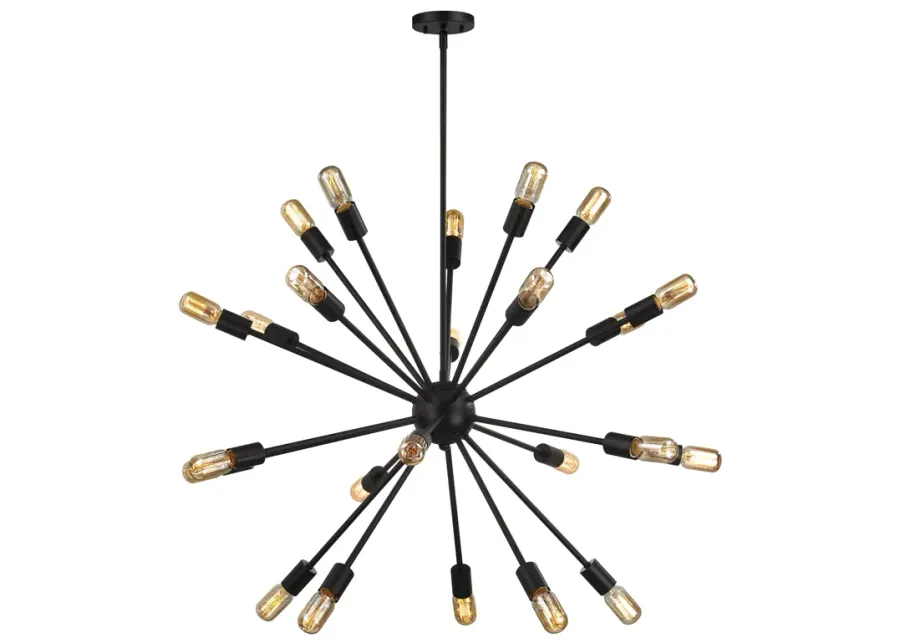 Delphine 36" Wide 24-Light Chandelier - Oil Rubbed Bronze