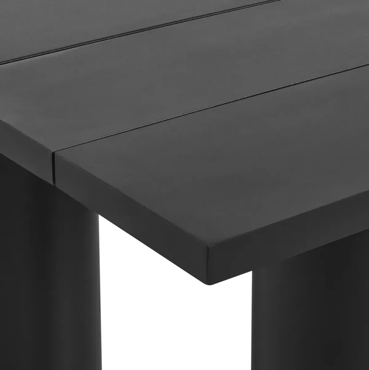 Nautica Outdoor Patio 87" Rectangular Aluminum Dining Table by Modway
